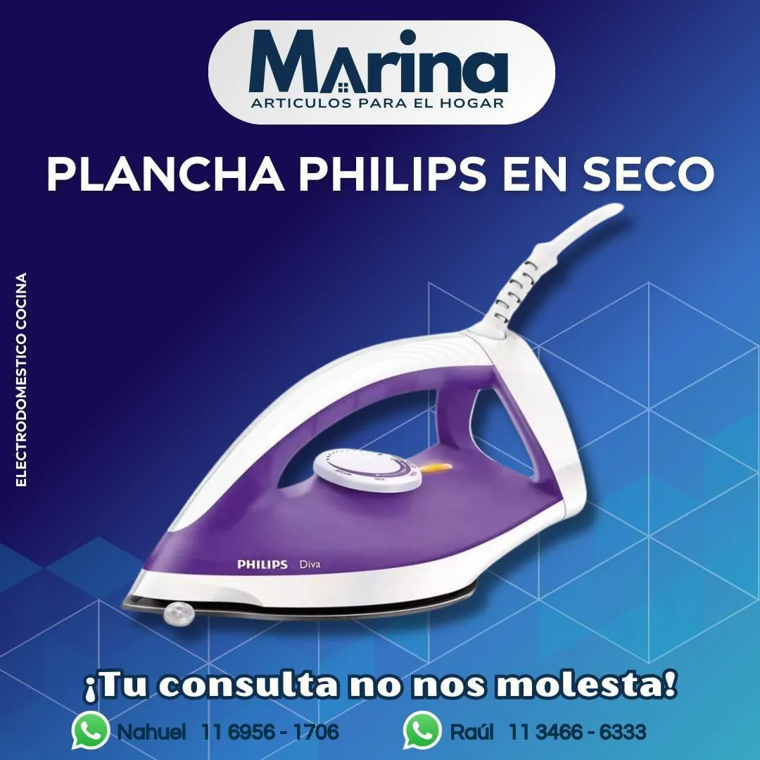 Plancha Philips en Seco